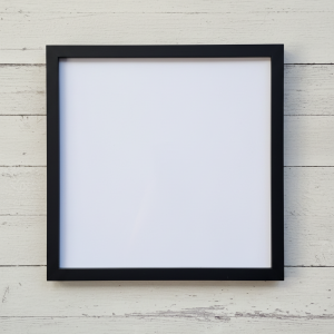 14x14 frame with white mat